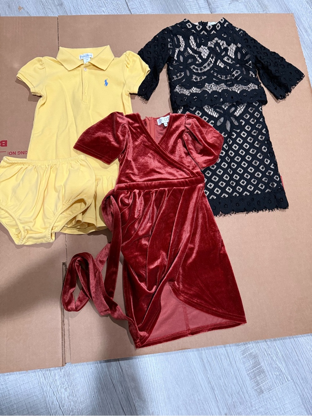Ralph Lauren Yellow Polo Shirt with Blue Pony